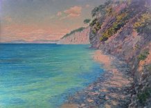 Картина " Голубая Бездна. Геленджик "