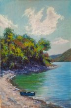 Картина " В Абрау-Дюрсо "